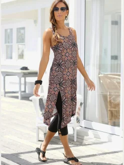 Beachtime T-Shirts<Débardeur long haut asymétrique