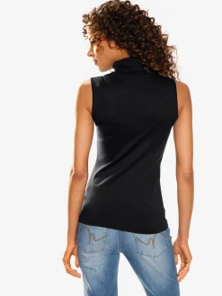 Linea Tesini Débardeurs|T-Shirts<Débardeur modèle en tactel facile à associer