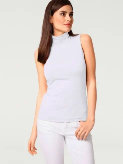 Linea Tesini Débardeurs|T-Shirts<Débardeur modèle en tactel facile à associer