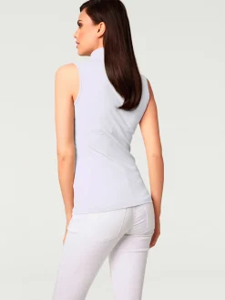 Linea Tesini Débardeurs|T-Shirts<Débardeur modèle en tactel facile à associer