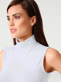 Linea Tesini Débardeurs|T-Shirts<Débardeur modèle en tactel facile à associer