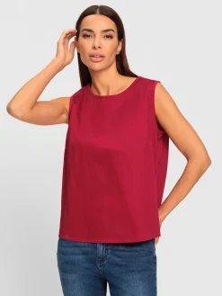 Rick Cardona Débardeurs|T-Shirts<Débardeur partie plissée au dos, largeur affinante