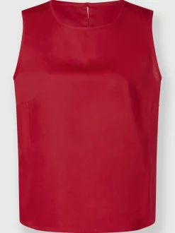 Rick Cardona Débardeurs|T-Shirts<Débardeur partie plissée au dos, largeur affinante