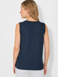 Débardeurs|T-Shirts<Débardeur petites pierres brillantes fantaisie