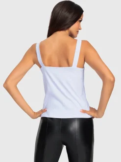 Ashley Brooke Débardeurs|T-Shirts<Débardeur pur coton