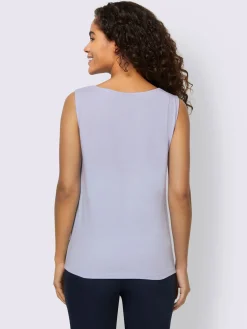 Linea Tesini Débardeurs|T-Shirts<Débardeur pur coton