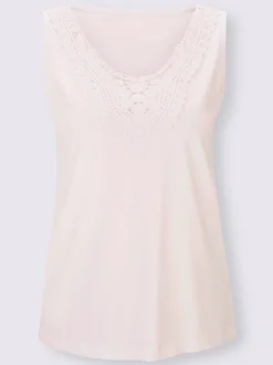 Linea Tesini Débardeurs|T-Shirts<Débardeur pur coton