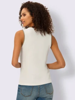 Linea Tesini T-Shirts|Débardeurs<Débardeur qualité coton doux sur la peau