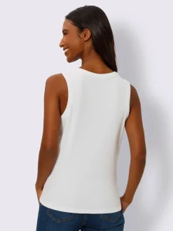 Mandarin T-Shirts|Débardeurs<Débardeur qualité coton doux sur la peau