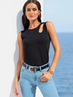 Ashley Brooke Débardeurs|T-Shirts<Débardeur qualité coton doux sur la peau