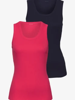 Vivance T-Shirts|Débardeurs<Débardeur qualité côtelée tendance