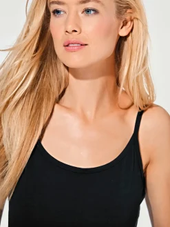 Linea Tesini Débardeurs|T-Shirts<Débardeur spaghetti facile à associer