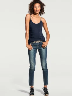 Linea Tesini Débardeurs|T-Shirts<Débardeur spaghetti facile à associer