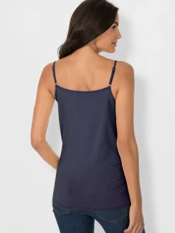 Creation L Débardeurs|T-Shirts<Débardeur spaghetti qualité viscose douce