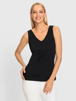 Rick Cardona Débardeurs|T-Shirts<Débardeur structure côtelée douce