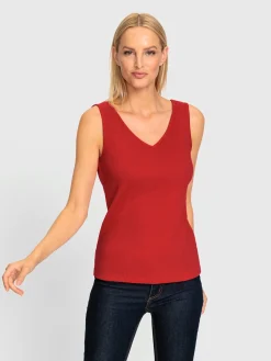 Rick Cardona T-Shirts|Débardeurs<Débardeur structure côtelée douce