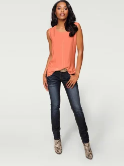 Linea Tesini Débardeurs|T-Shirts<Débardeur viscose