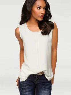 Linea Tesini Débardeurs|T-Shirts<Débardeur viscose