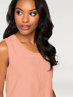 Linea Tesini Débardeurs|T-Shirts<Débardeur viscose