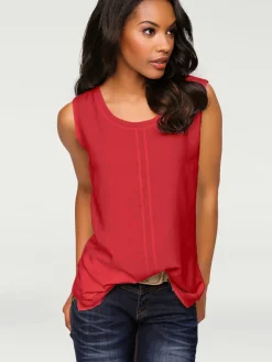 Linea Tesini Débardeurs|T-Shirts<Débardeur viscose