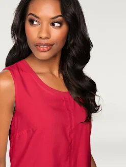 Linea Tesini Débardeurs|T-Shirts<Débardeur viscose