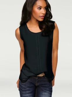 Linea Tesini Débardeurs|T-Shirts<Débardeur viscose