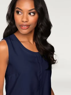 Linea Tesini Débardeurs|T-Shirts<Débardeur viscose