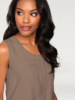 Linea Tesini Débardeurs|T-Shirts<Débardeur viscose