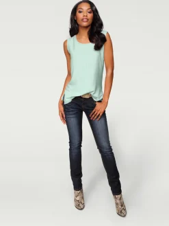 Linea Tesini Débardeurs|T-Shirts<Débardeur viscose