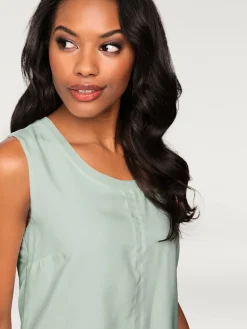 Linea Tesini Débardeurs|T-Shirts<Débardeur viscose