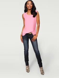 Linea Tesini Débardeurs|T-Shirts<Débardeur viscose