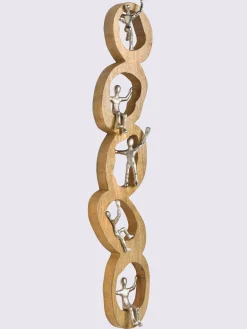 helline home Décorations Murales<Décoration murale fabrication artisanale en manguier massif