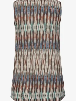 Vivance T-Shirts|Débardeurs<Debardeur col v à bordure