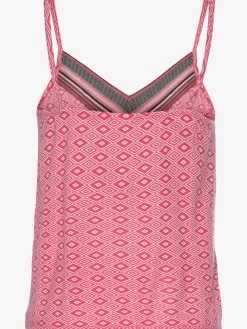 Vivance Dreams T-Shirts|Débardeurs<Debardeur haut avec motif ethnique