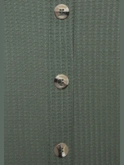 LASCANA Débardeurs|T-Shirts<Debardeur patte de boutonnage décorative tendance avec boutons imitation corne