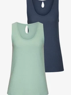 Vivance Débardeurs|T-Shirts<Debardeur petite découpe au dos