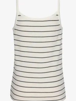 Vivance Débardeurs|T-Shirts<Debardeur rayures structurées