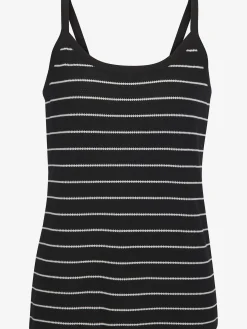 Vivance Débardeurs|T-Shirts<Debardeur rayures structurées