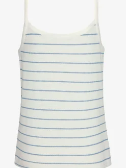 Vivance T-Shirts|Débardeurs<Debardeur rayures structurées