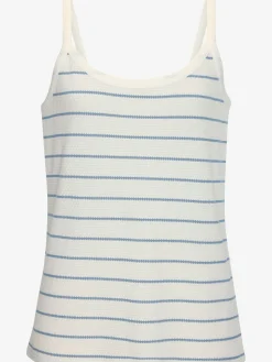 Vivance T-Shirts|Débardeurs<Debardeur rayures structurées