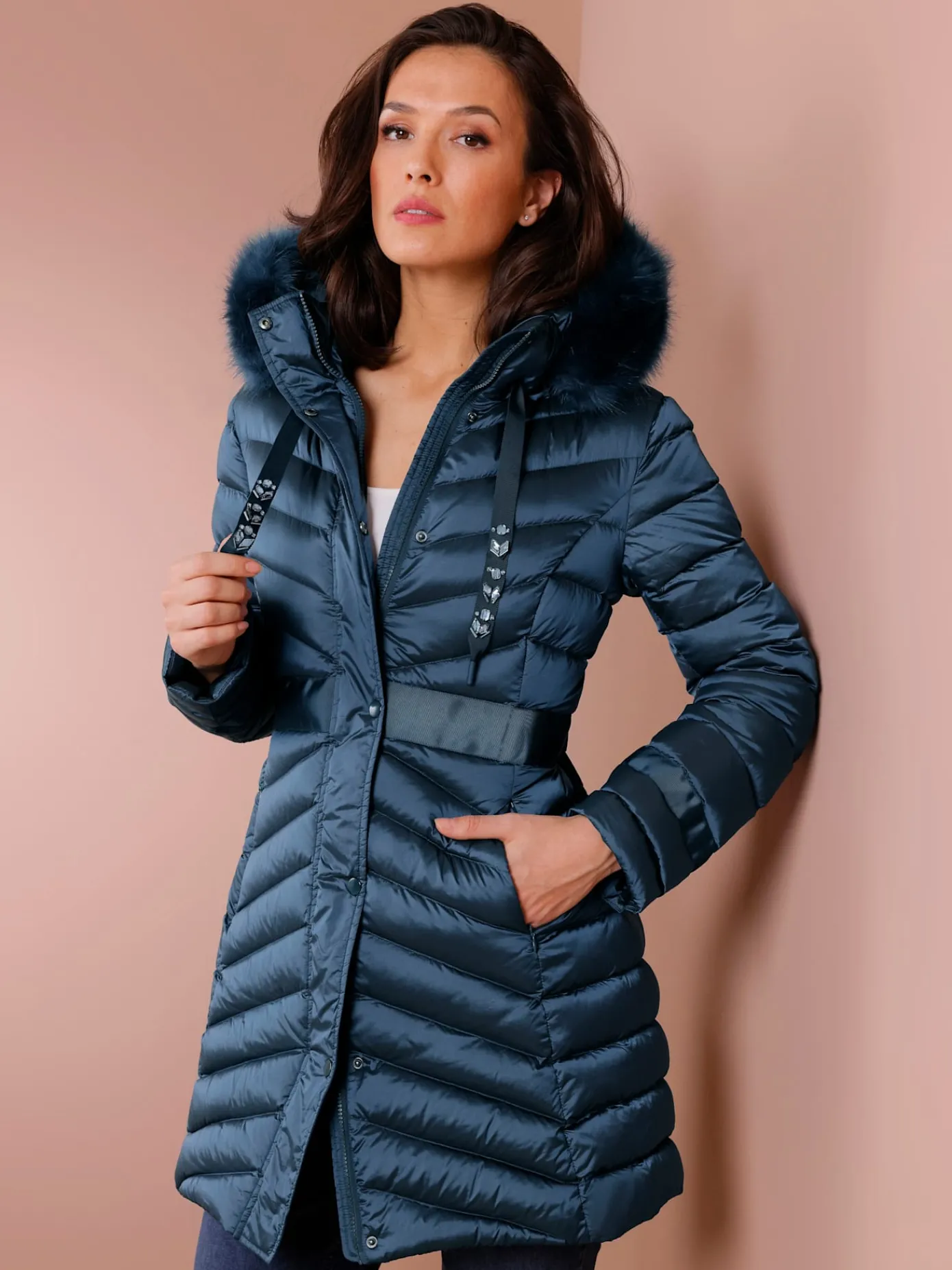 Manisa Vestes<Doudoune 80% duvet, 20% plumes