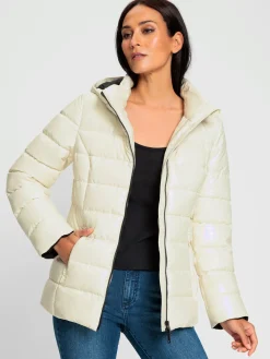 Rick Cardona Vestes<Doudoune aspect brillant mat