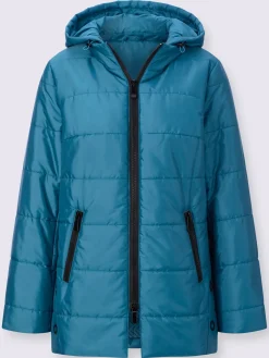 Creation L Vestes<Doudoune capuche amovible