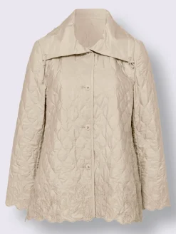 Linea Tesini Vestes<Doudoune jolie broderie à fleurs