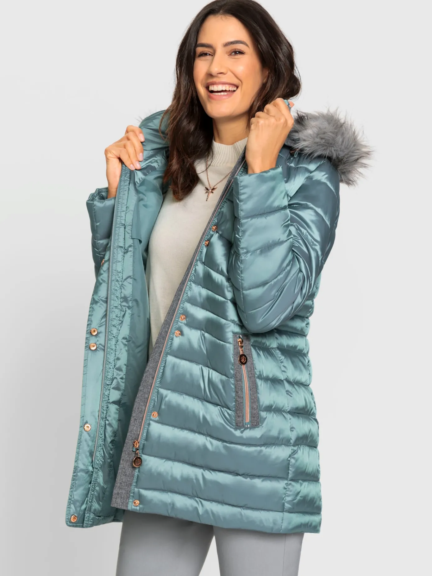 Vestes<Doudoune joliment chatoyant