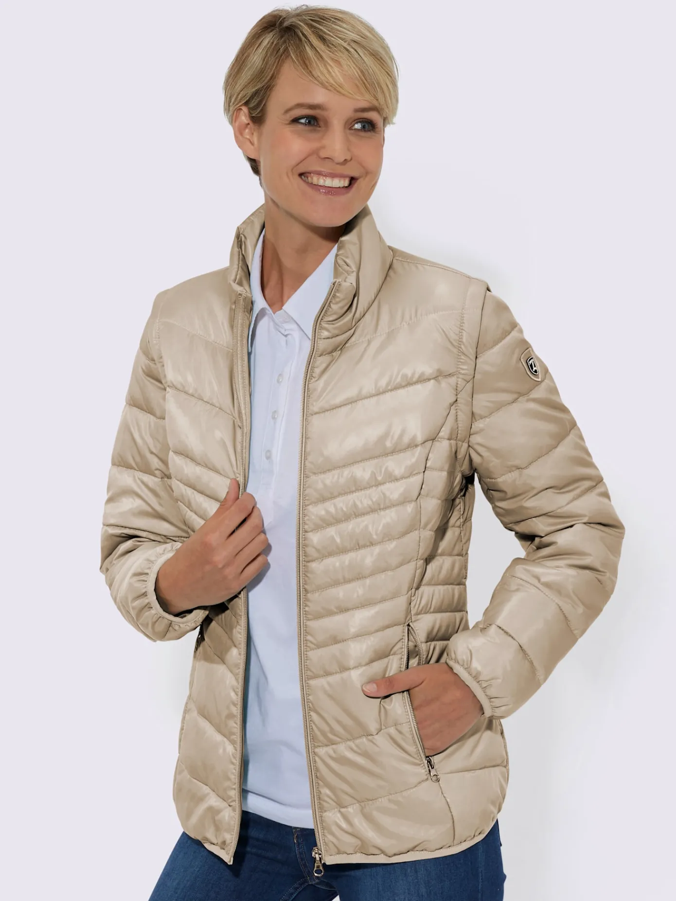 Collection L Vestes<Doudoune manches amovibles