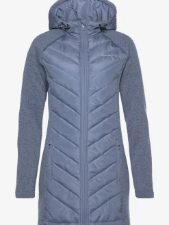 Vivance Vestes<Doudoune manteau matelassé avec tricot polaire doux aux manches