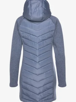 Vivance Vestes<Doudoune manteau matelassé avec tricot polaire doux aux manches