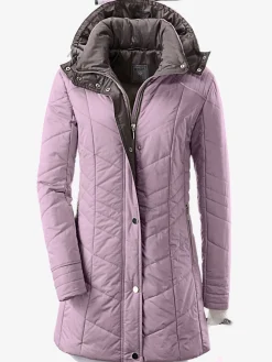 Vestes<Doudoune matelassée col montant capuche amovible