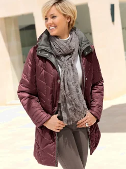 Vestes<Doudoune matelassée col montant capuche amovible